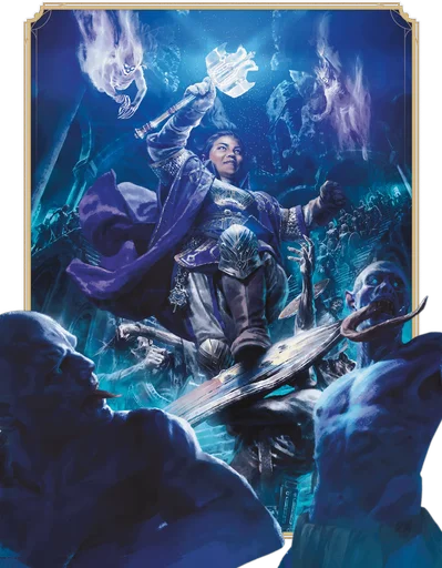 Cleric hero portrait