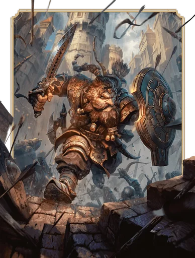 Fighter hero portrait
