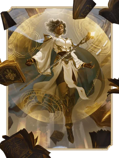 Wizard hero portrait